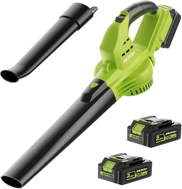 Leaf Blower Cordless with 2 Battery and Charger
