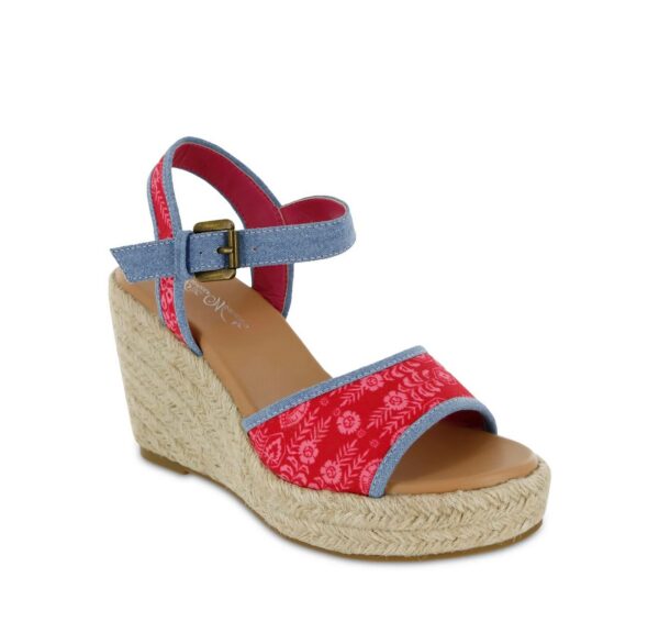 The Pioneer Women's Printed Espadrille Wedge